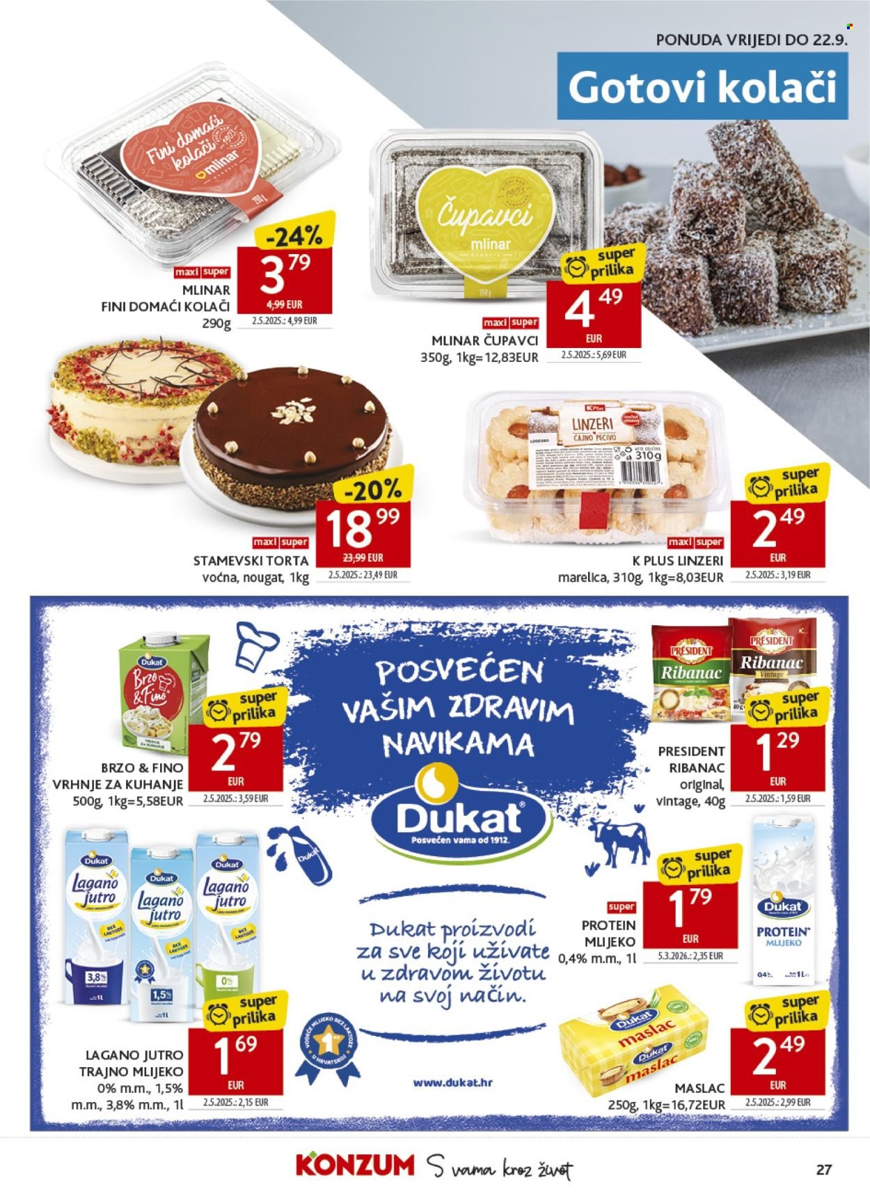 KONZUM katalog - Od srijede 16.09.2026.