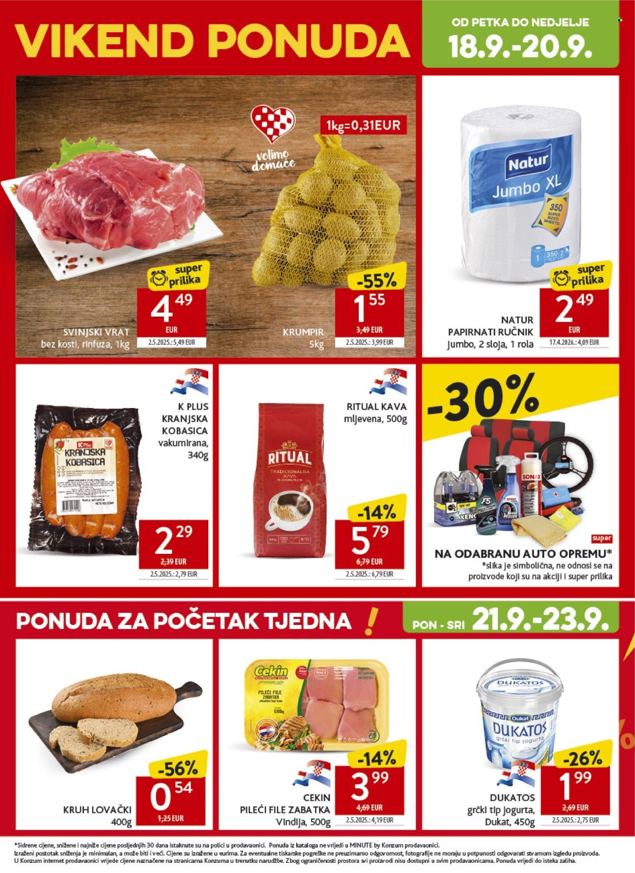 KONZUM katalog - Od srijede 16.09.2026.