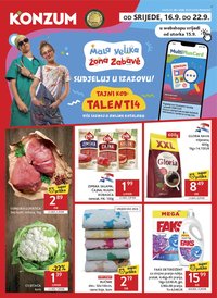 KONZUM katalog - Od srijede 16.09.2026.