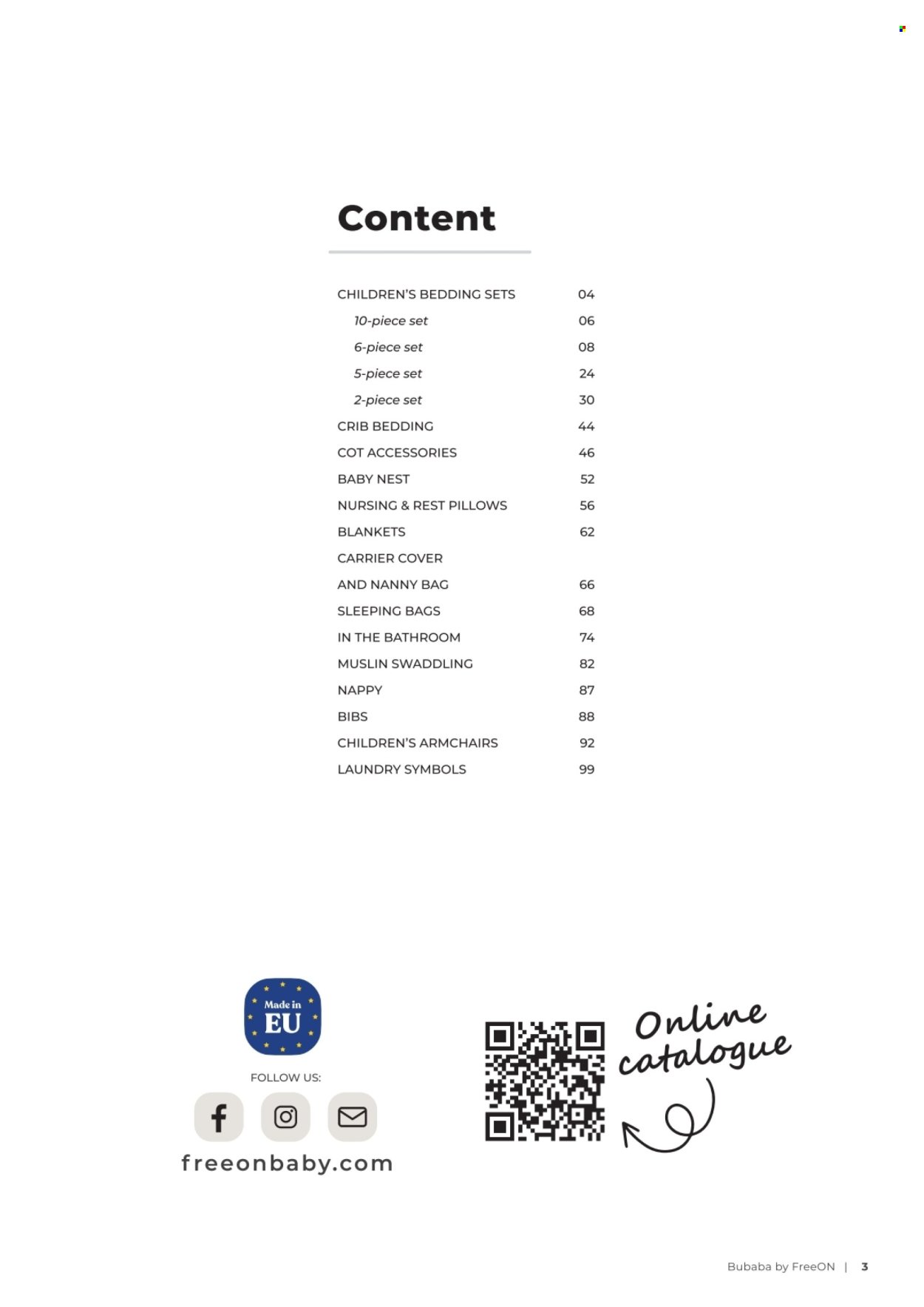 BABY CENTER katalog - Katalog Bubaba by FreeON