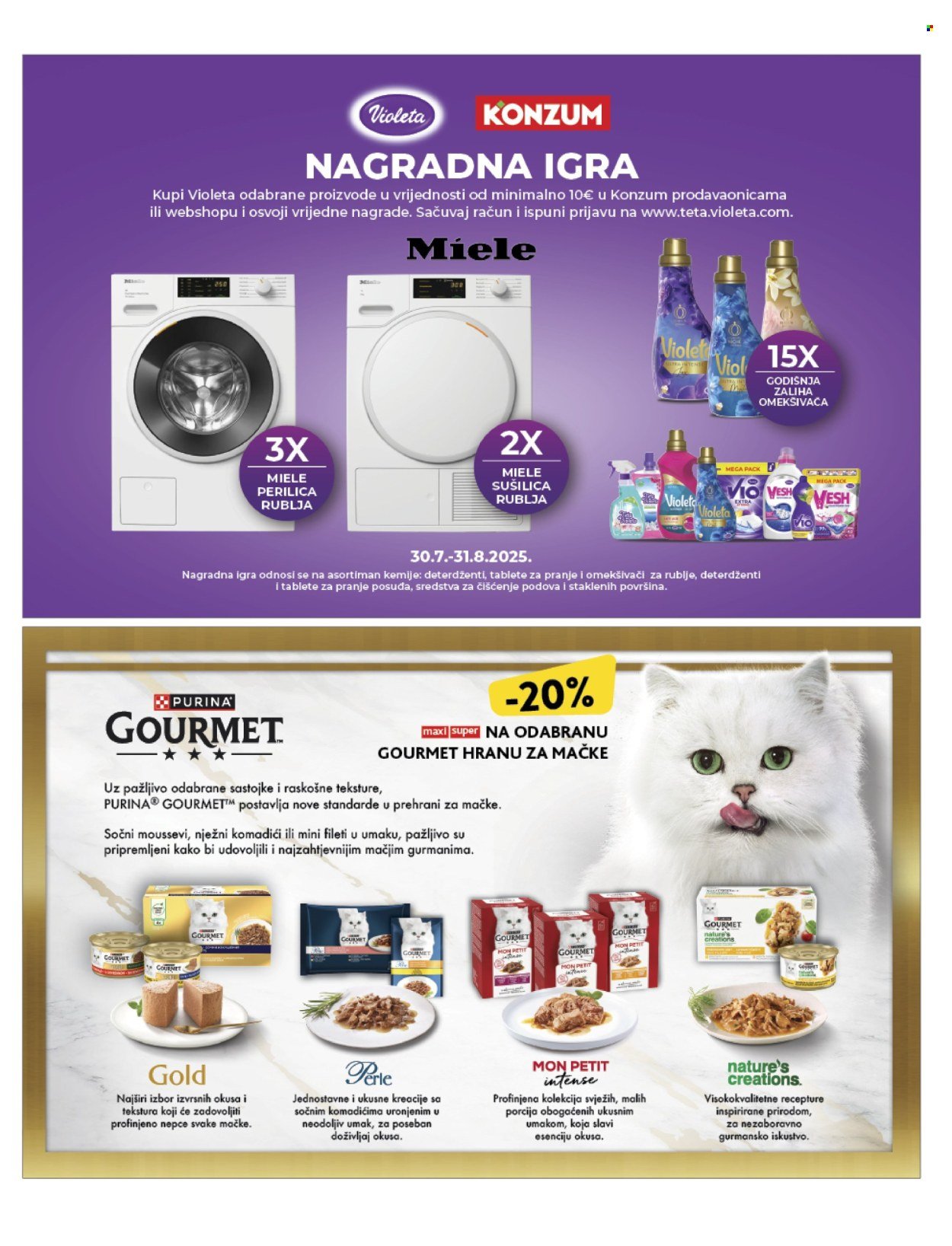 KONZUM katalog - Od srijede 30.07.2025.