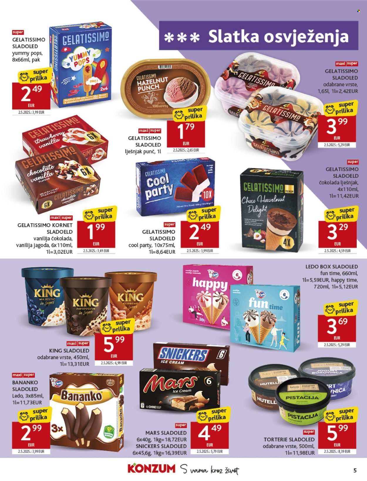 KONZUM katalog - Od srijede 30.07.2025.
