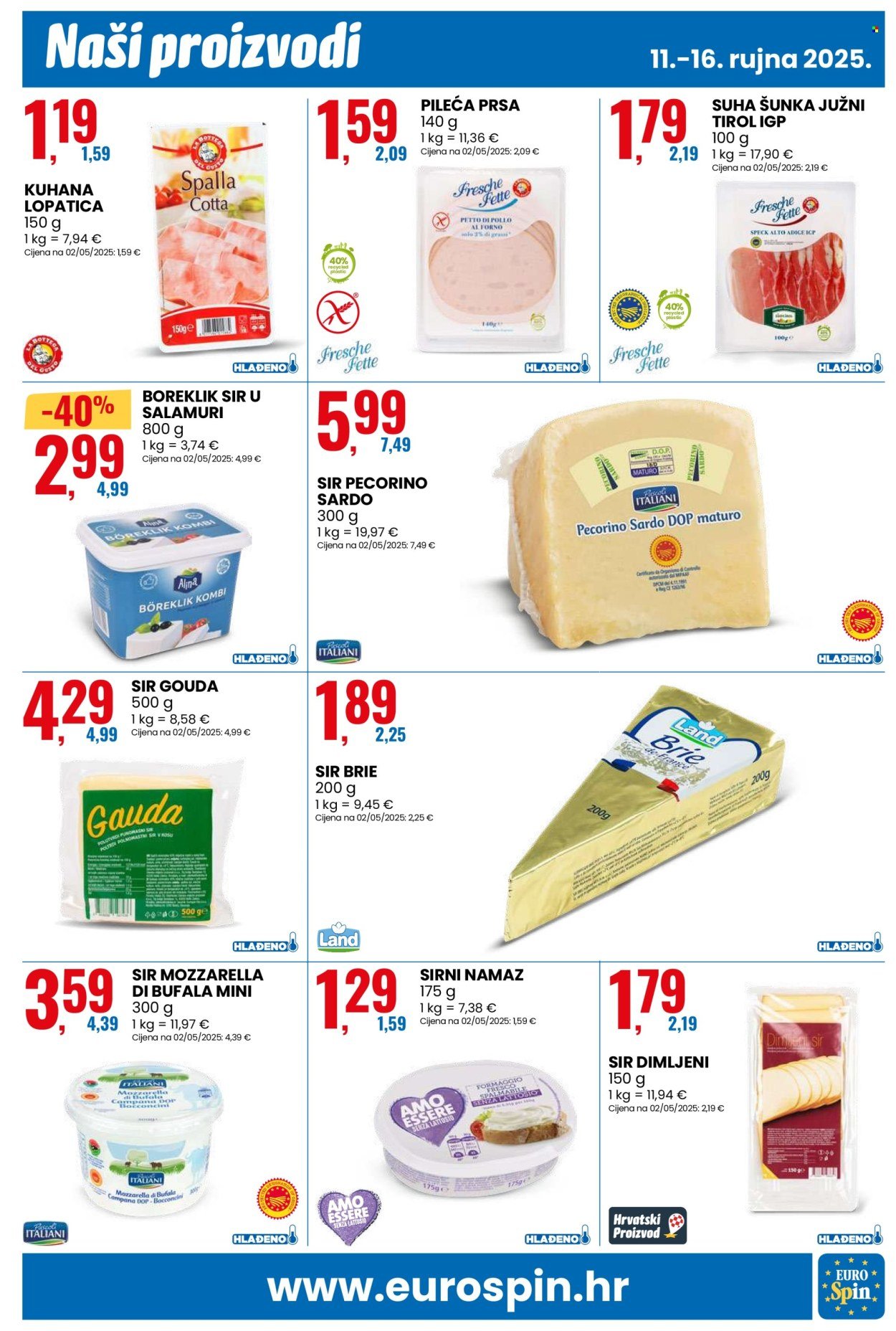 EUROSPIN katalog - NA IVANEC 2025