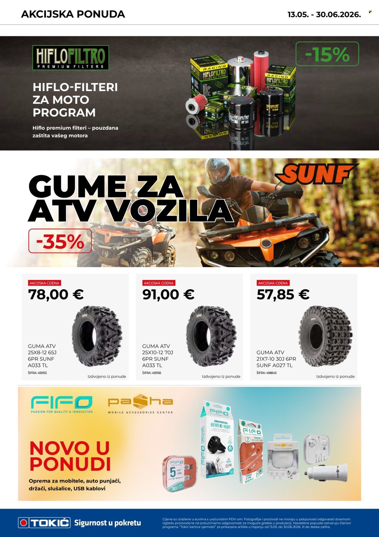 TOKIĆ katalog - Akcijski letak svibanj/lipanj 2026.