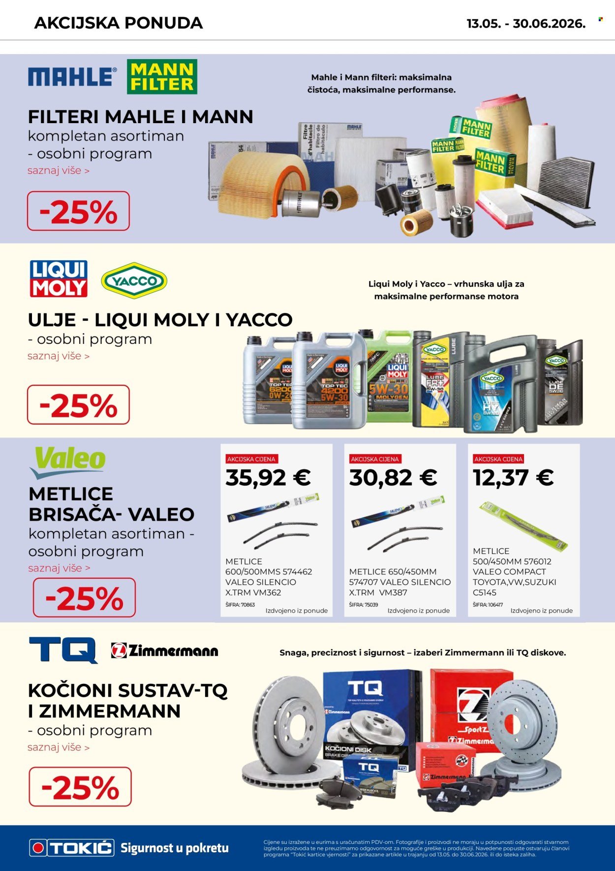 TOKIĆ katalog - Akcijski letak svibanj/lipanj 2026.