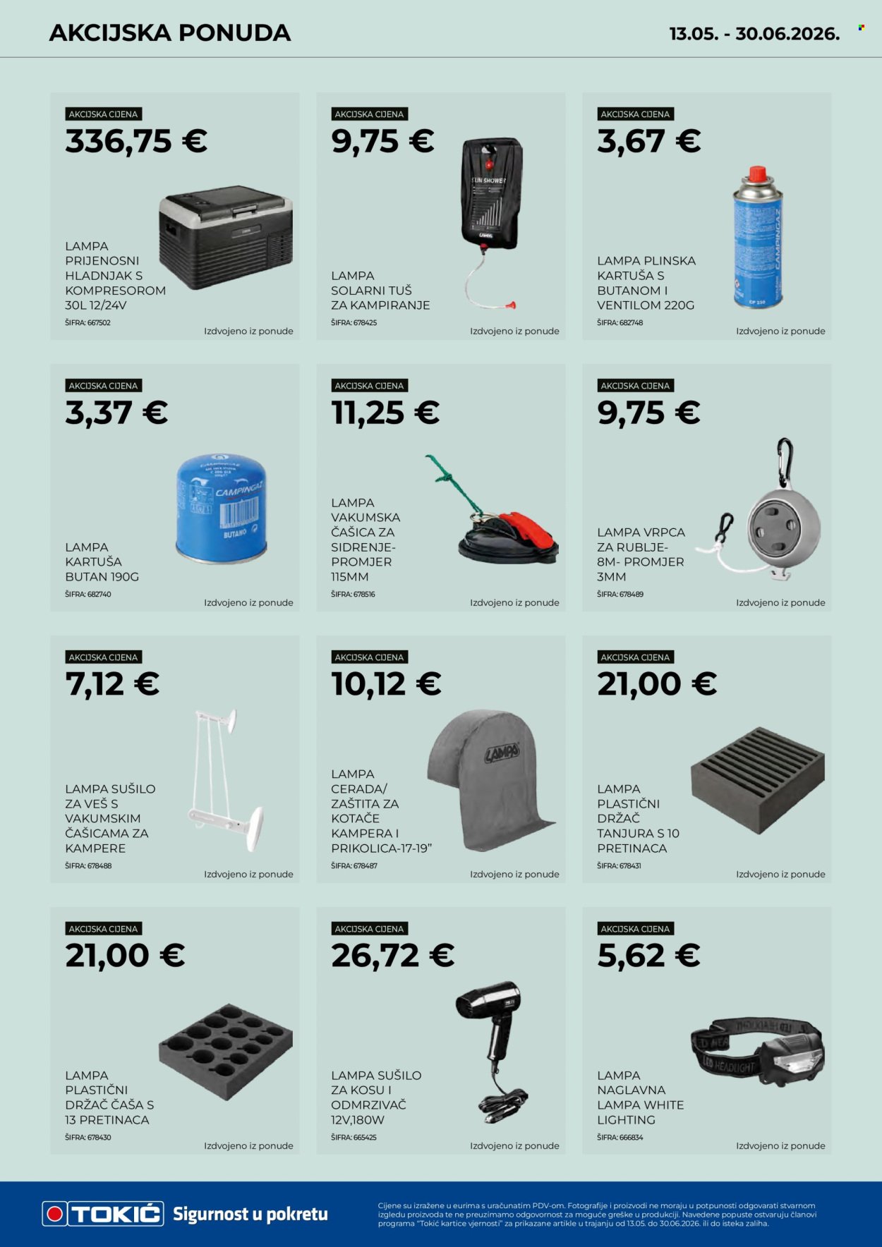 TOKIĆ katalog - Akcijski letak svibanj/lipanj 2026.