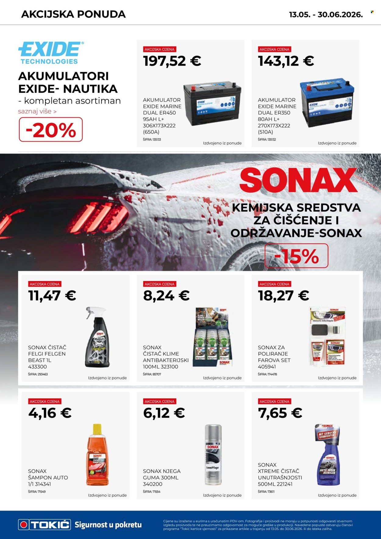 TOKIĆ katalog - Akcijski letak svibanj/lipanj 2026.