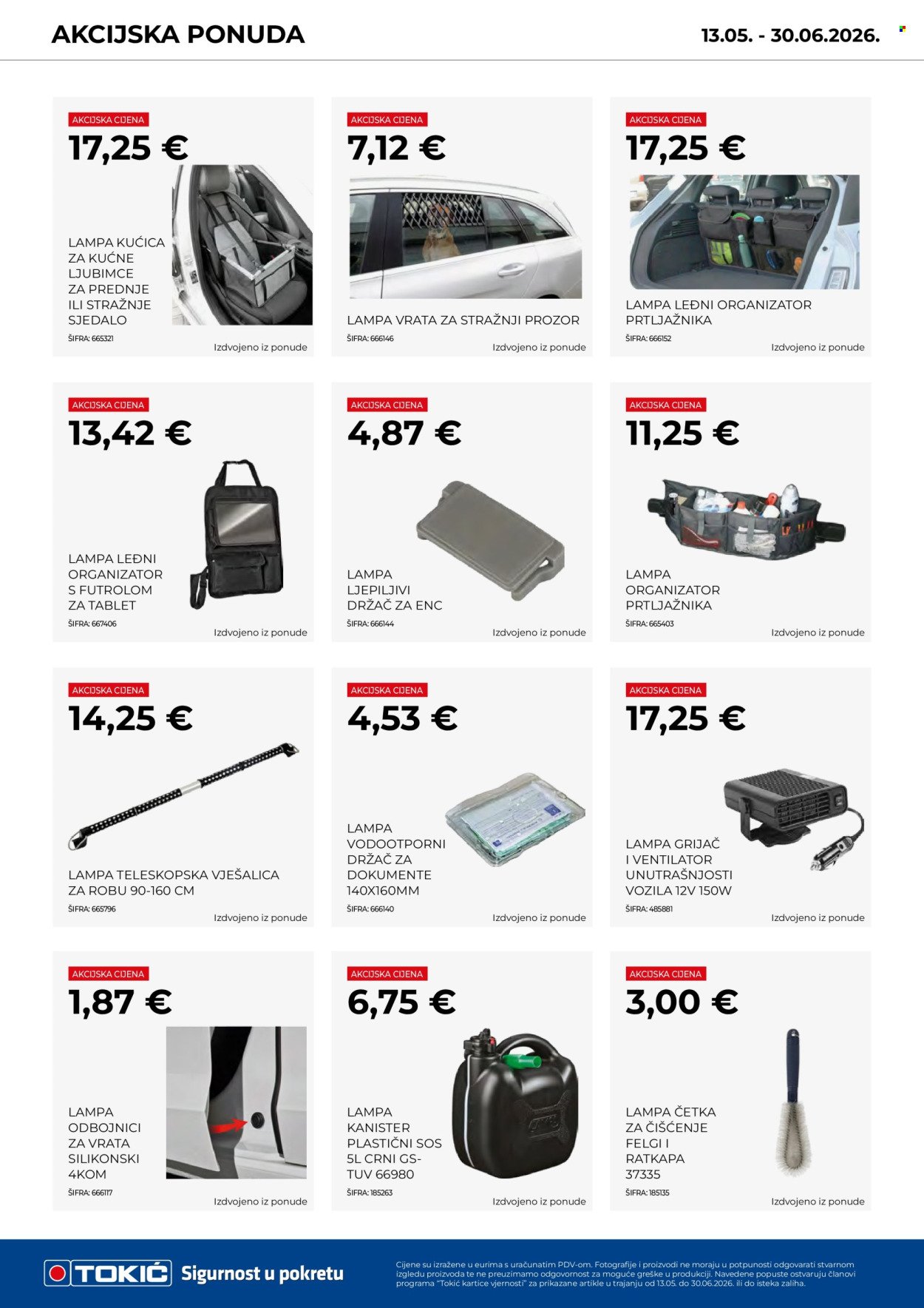 TOKIĆ katalog - Akcijski letak svibanj/lipanj 2026.