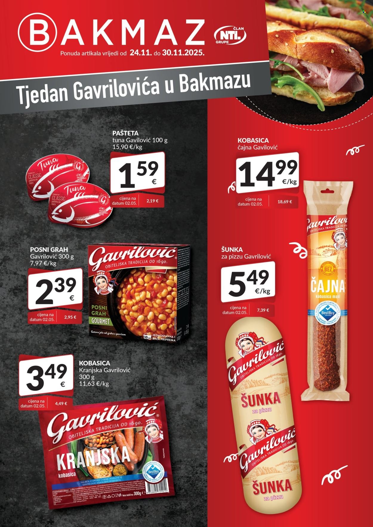 BAKMAZ katalog - TJEDAN GAVRILOVIĆA
