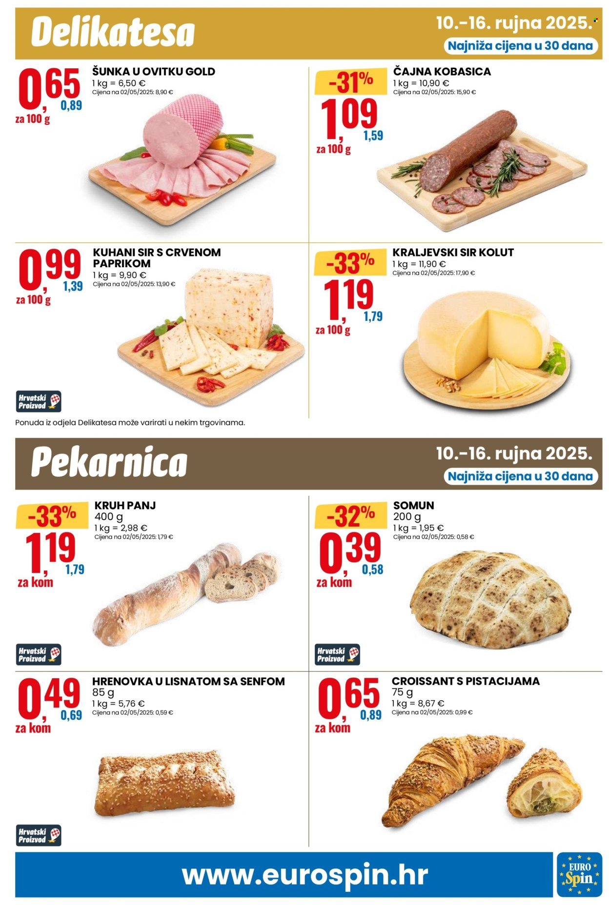 EUROSPIN katalog - Od srijede 10.09.2025.