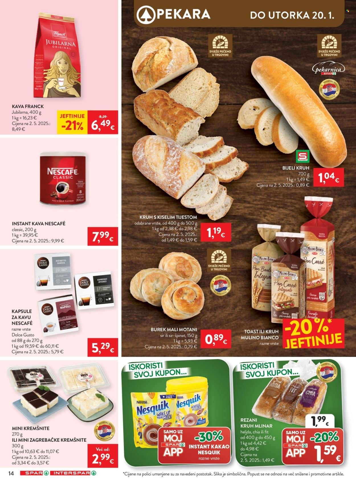 INTERSPAR katalog - Od srijede 14.01.2026.