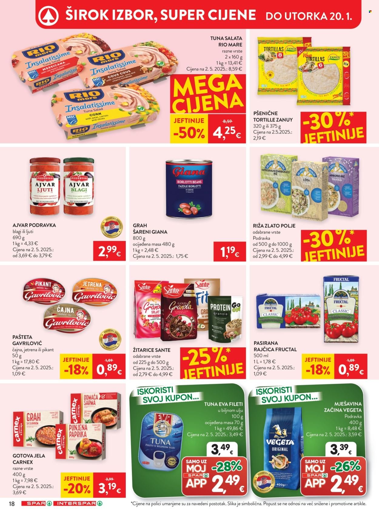 INTERSPAR katalog - Od srijede 14.01.2026.