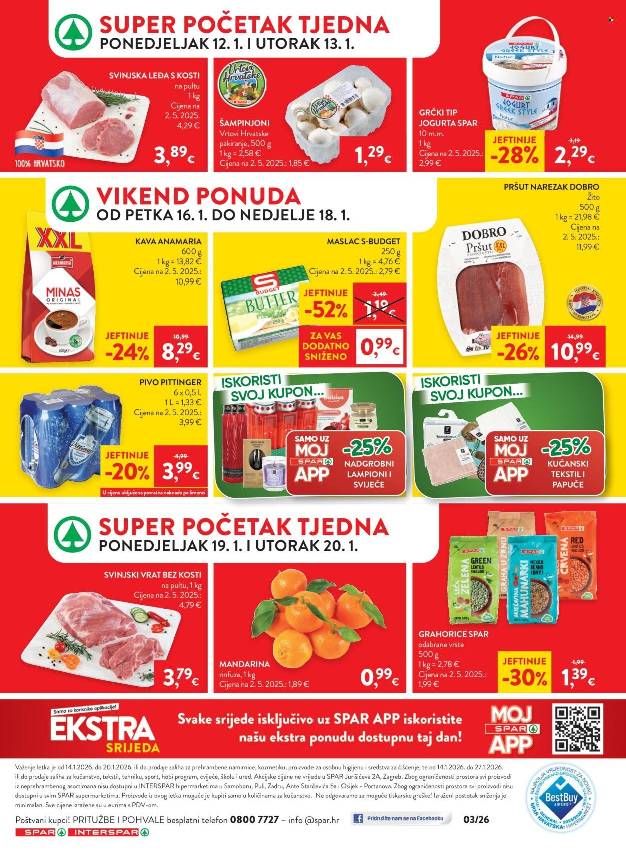 INTERSPAR katalog - Od srijede 14.01.2026.