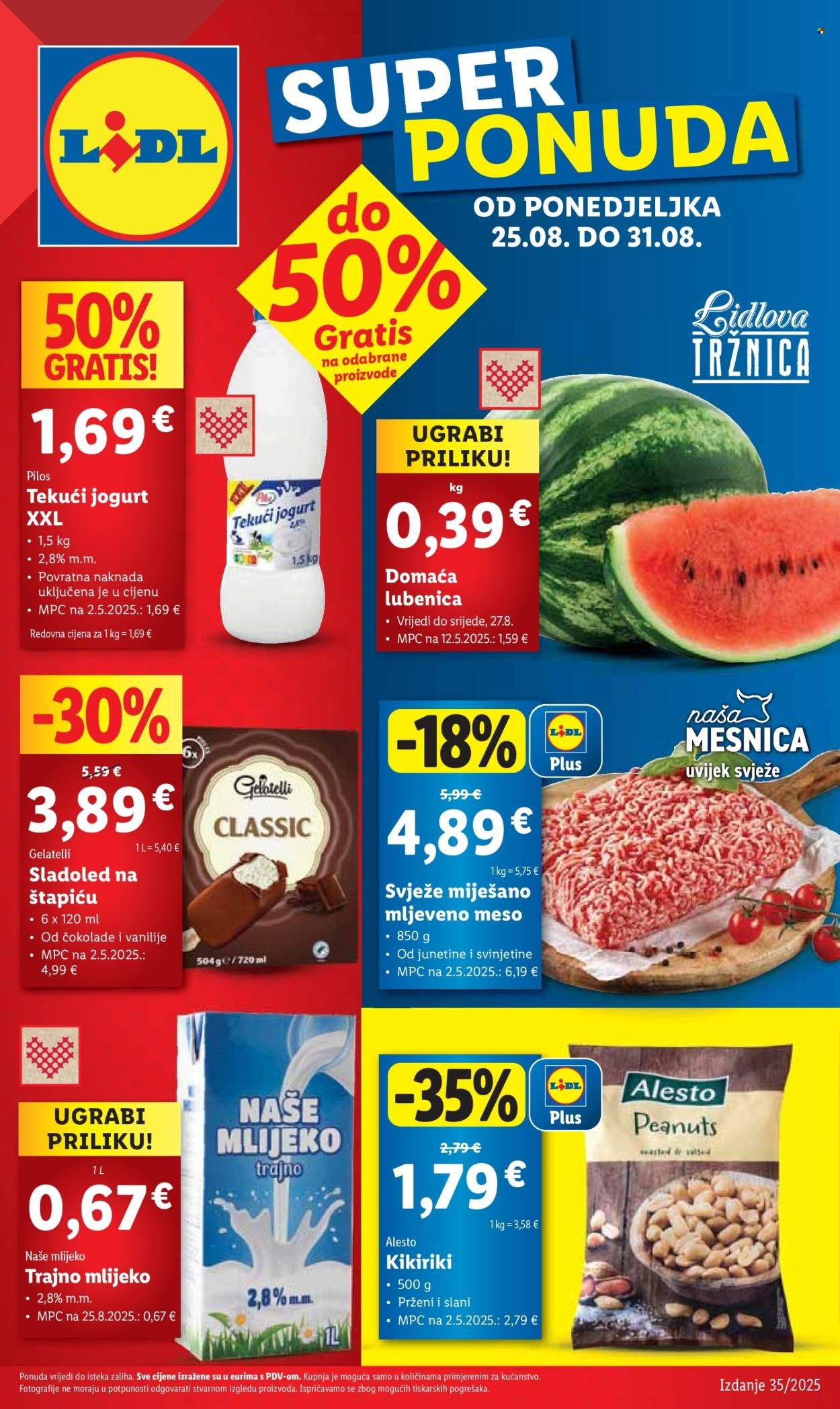 LIDL katalog - Od ponedeljka 25.08.2025.