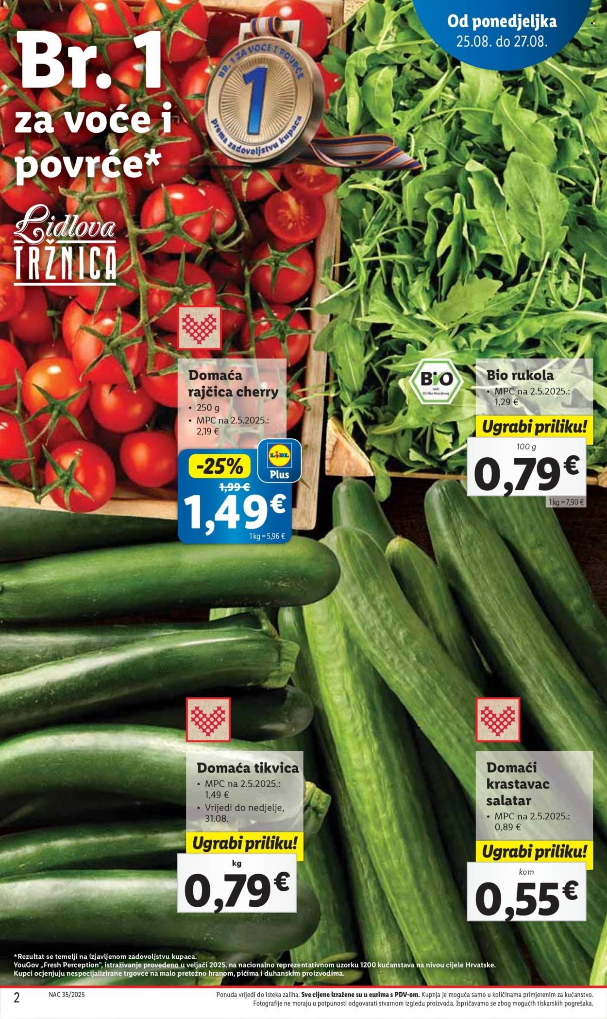 LIDL katalog - Od ponedeljka 25.08.2025.
