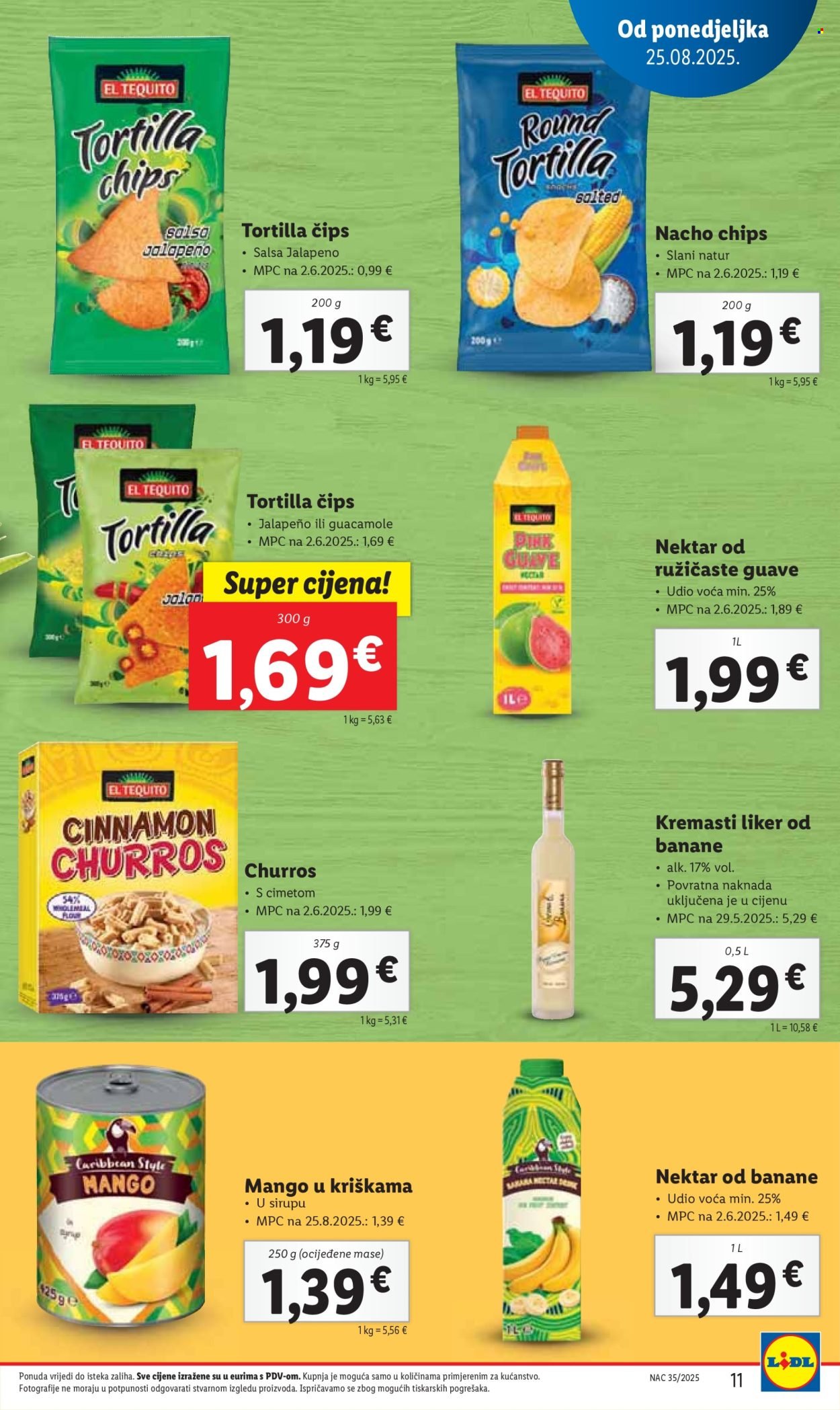 LIDL katalog - Od ponedeljka 25.08.2025.