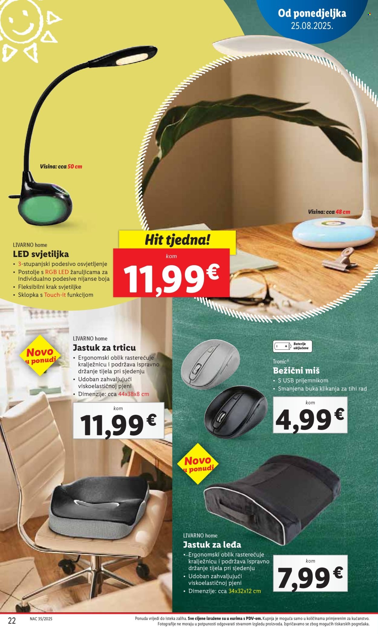 LIDL katalog - Od ponedeljka 25.08.2025.