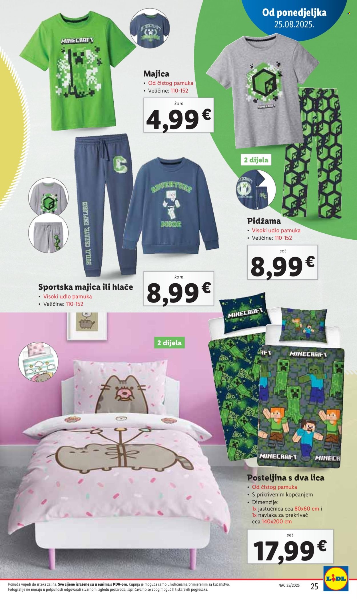LIDL katalog - Od ponedeljka 25.08.2025.