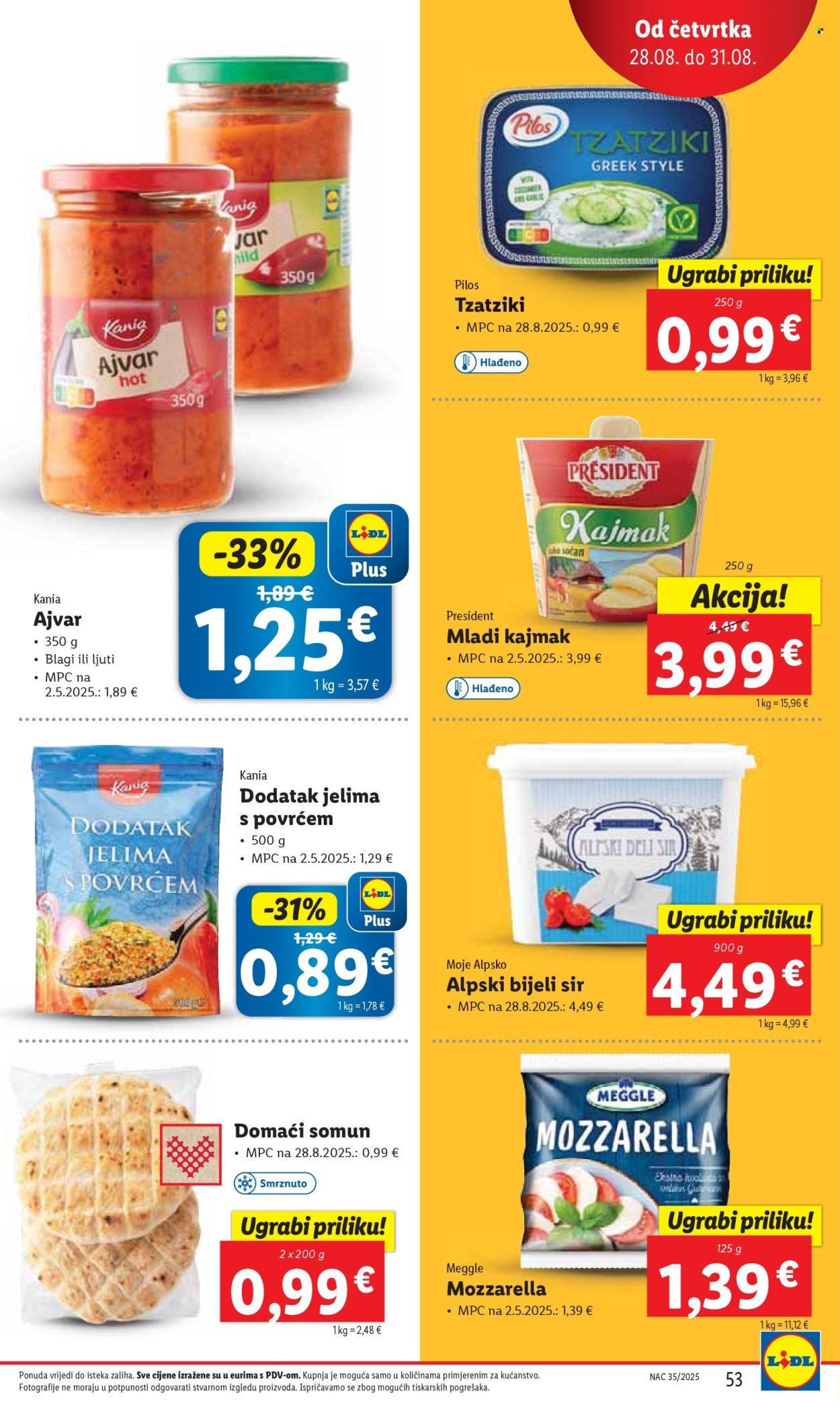 LIDL katalog - Od ponedeljka 25.08.2025.