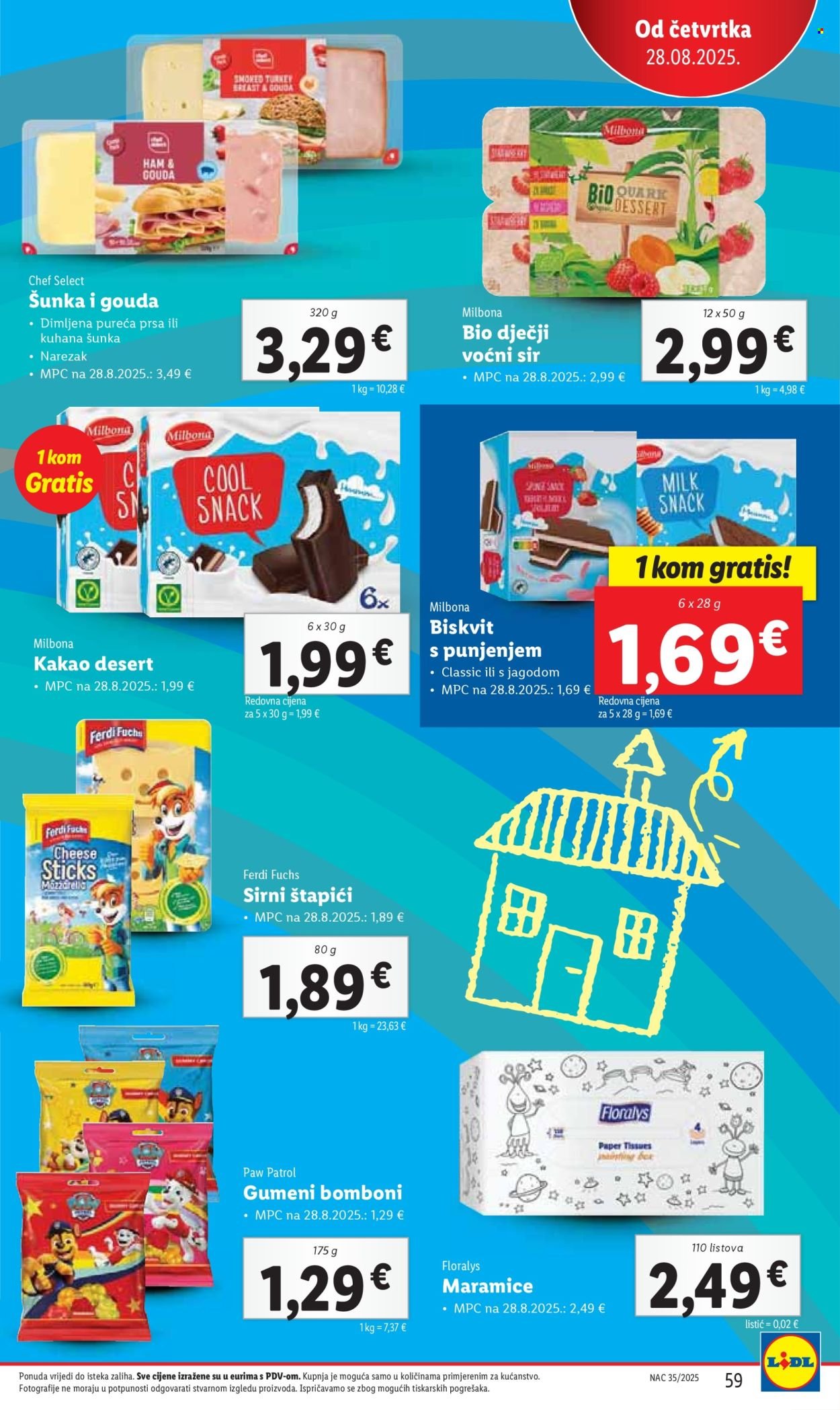 LIDL katalog - Od ponedeljka 25.08.2025.