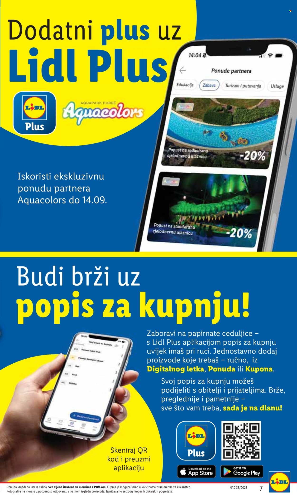 LIDL katalog - Od ponedeljka 25.08.2025.
