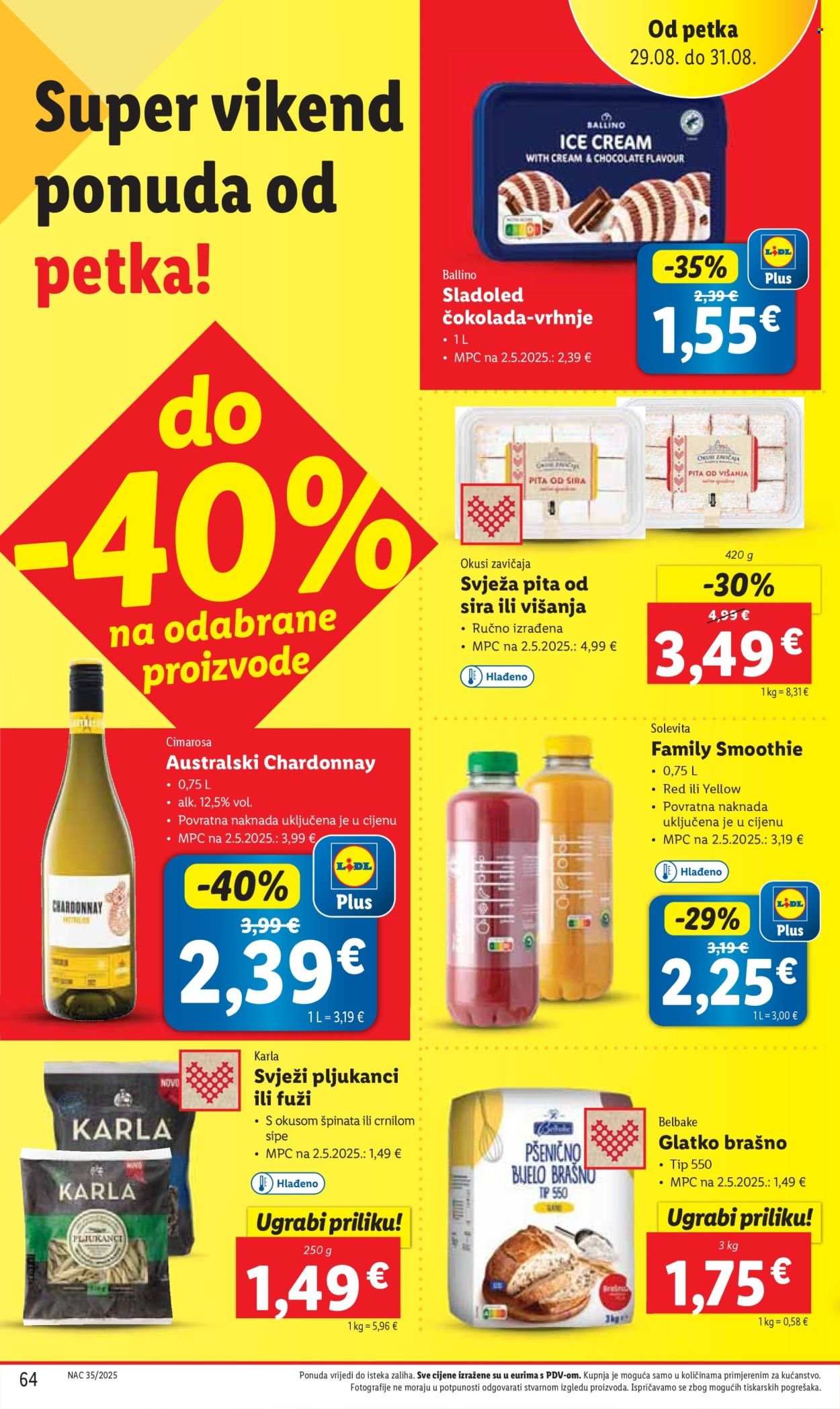 LIDL katalog - Od ponedeljka 25.08.2025.