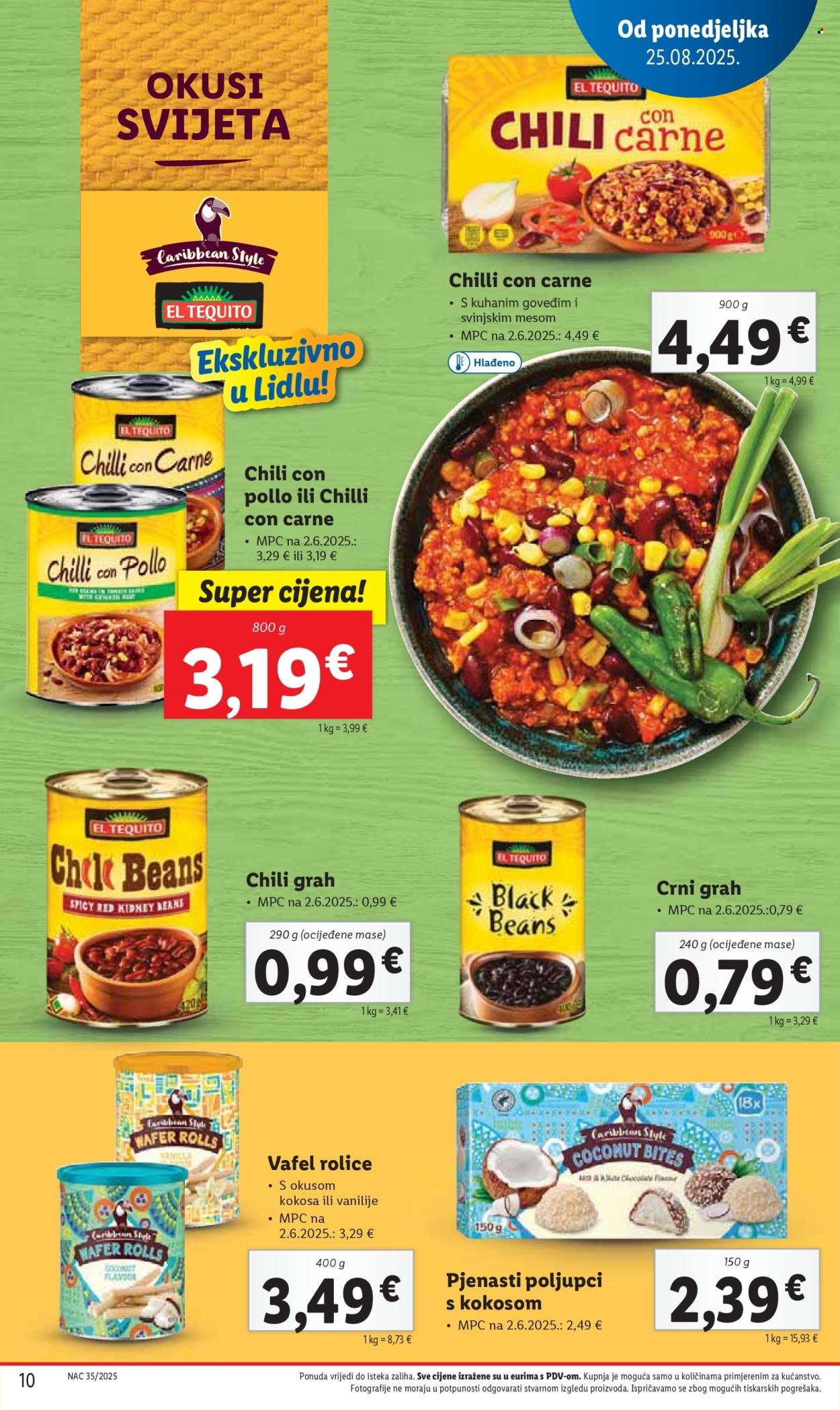 LIDL katalog - Od ponedeljka 25.08.2025.