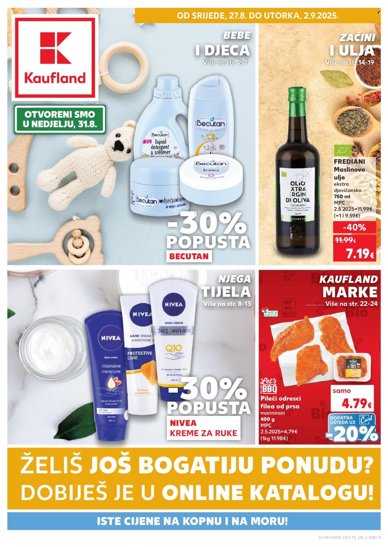 KAUFLAND katalog - Od srijede 27.08.2025.