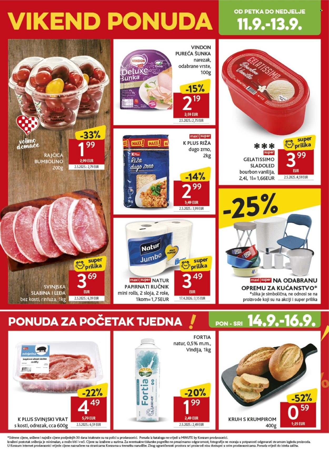 KONZUM katalog - Od srijede 09.09.2026.