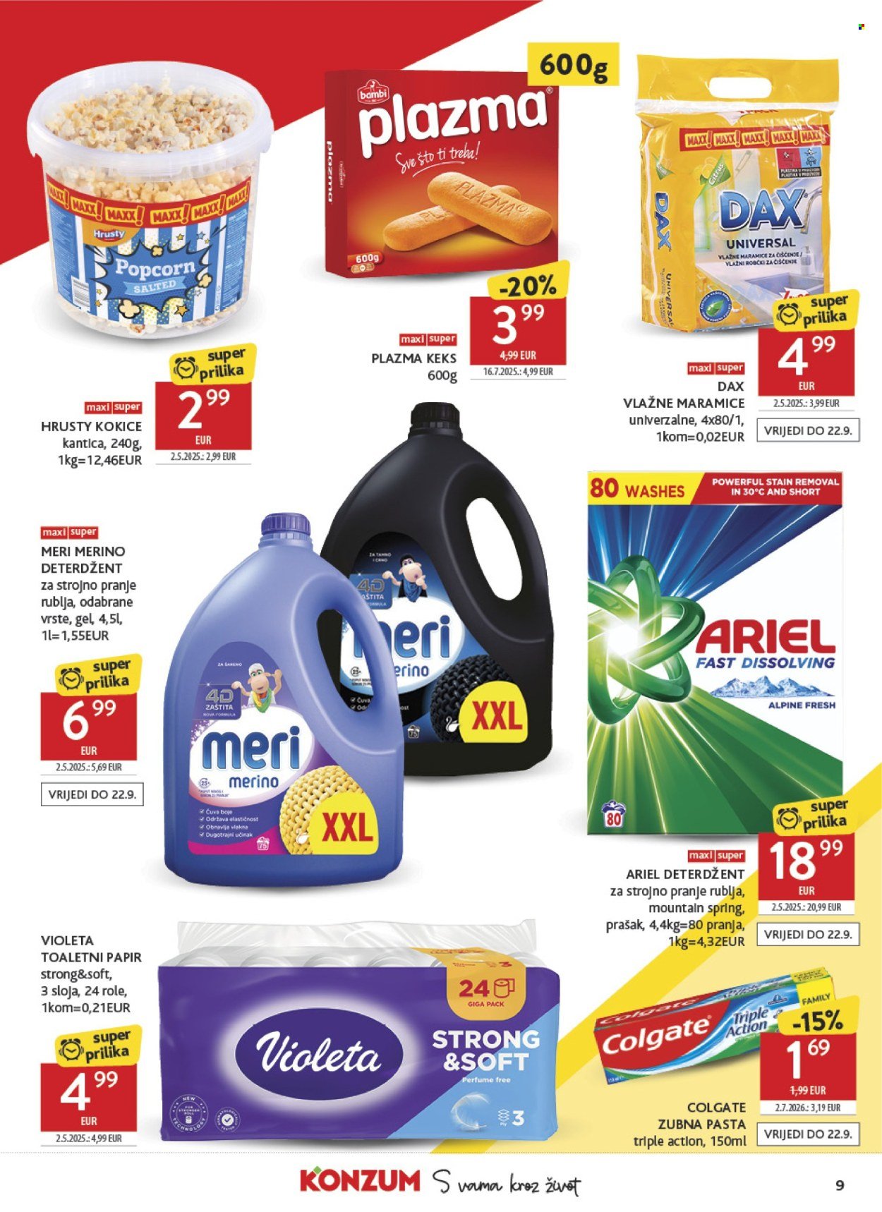 KONZUM katalog - Od srijede 09.09.2026.