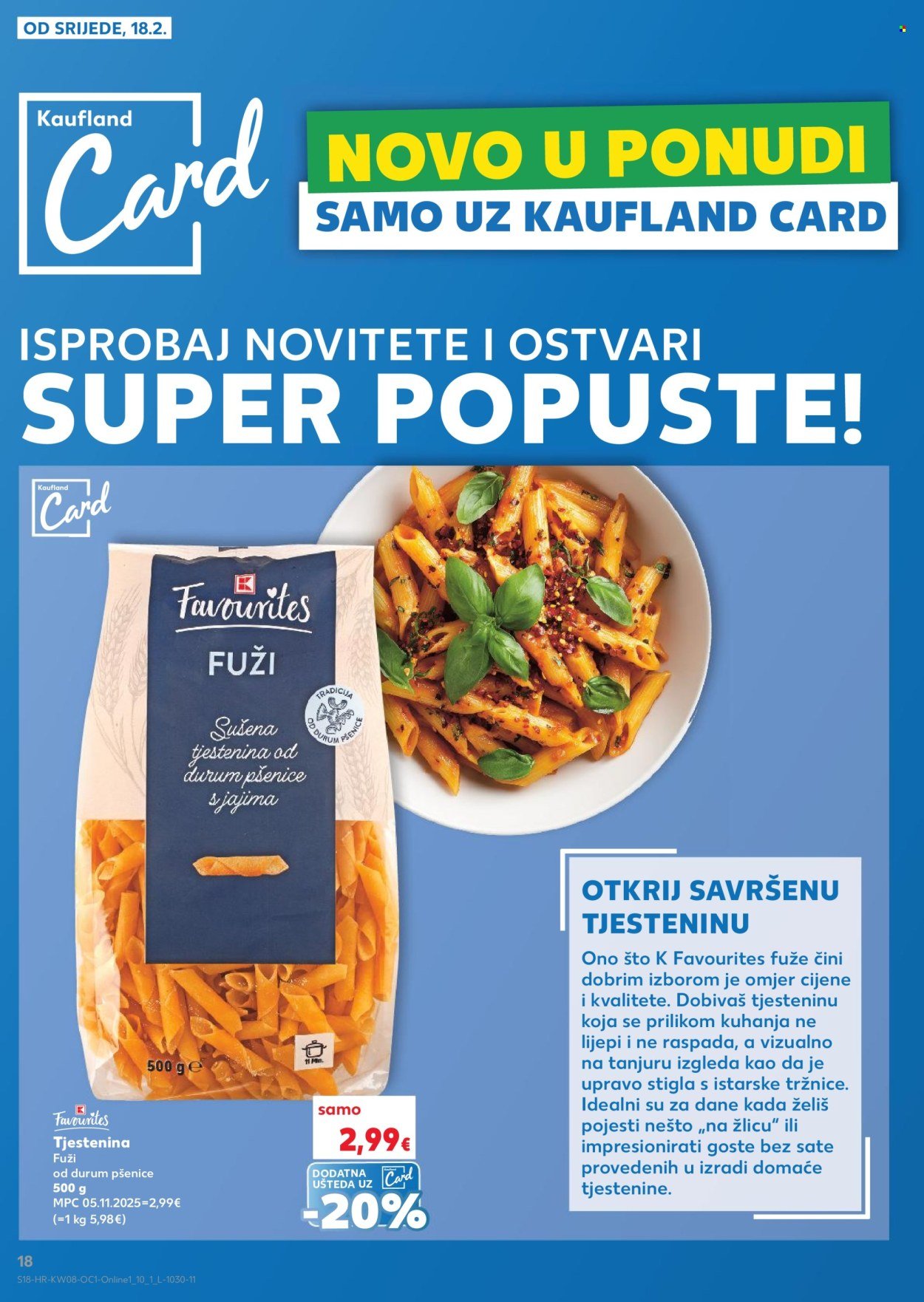 KAUFLAND katalog - Od srijede 18.02.2026.