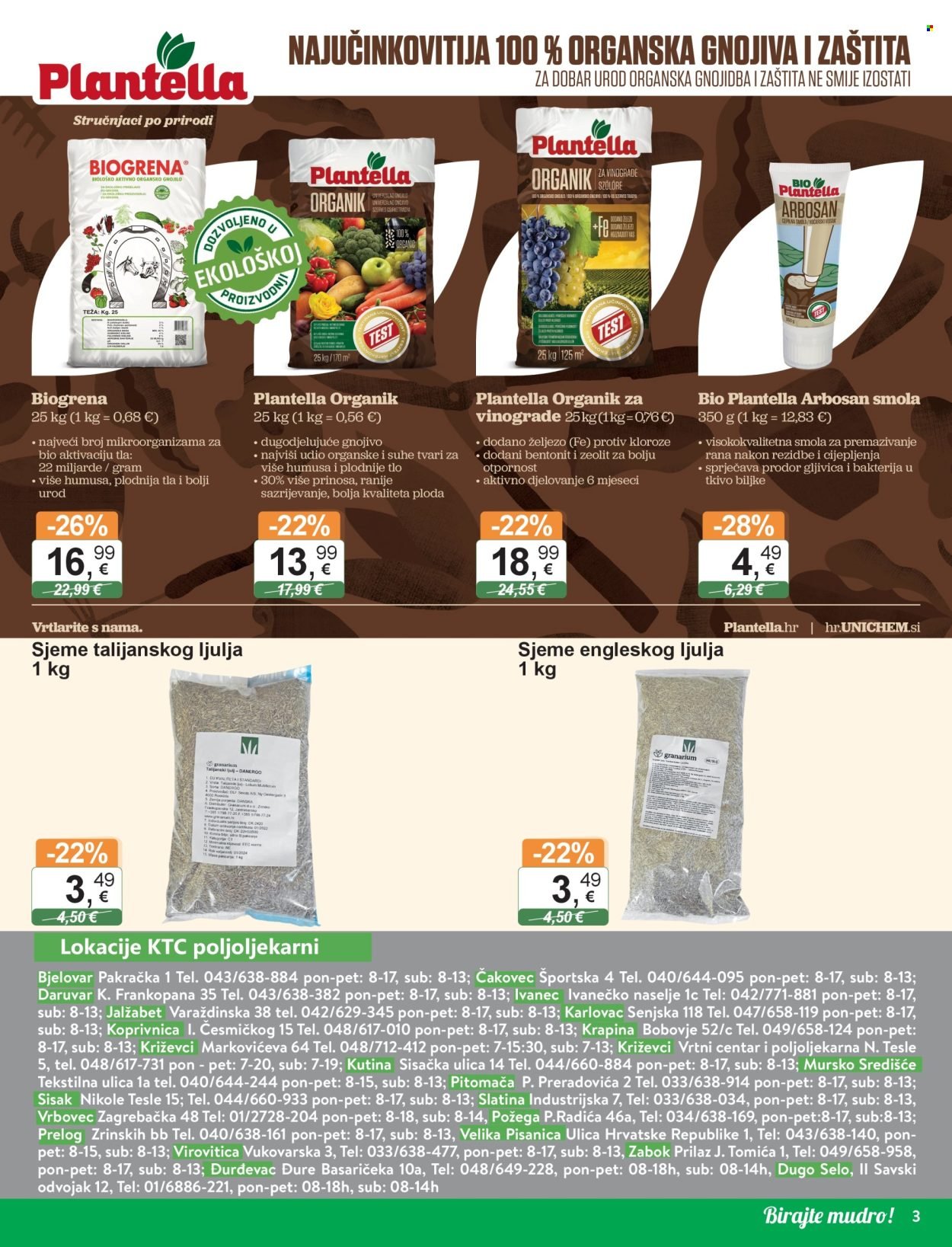 KTC katalog - POLJOLJEKARNE