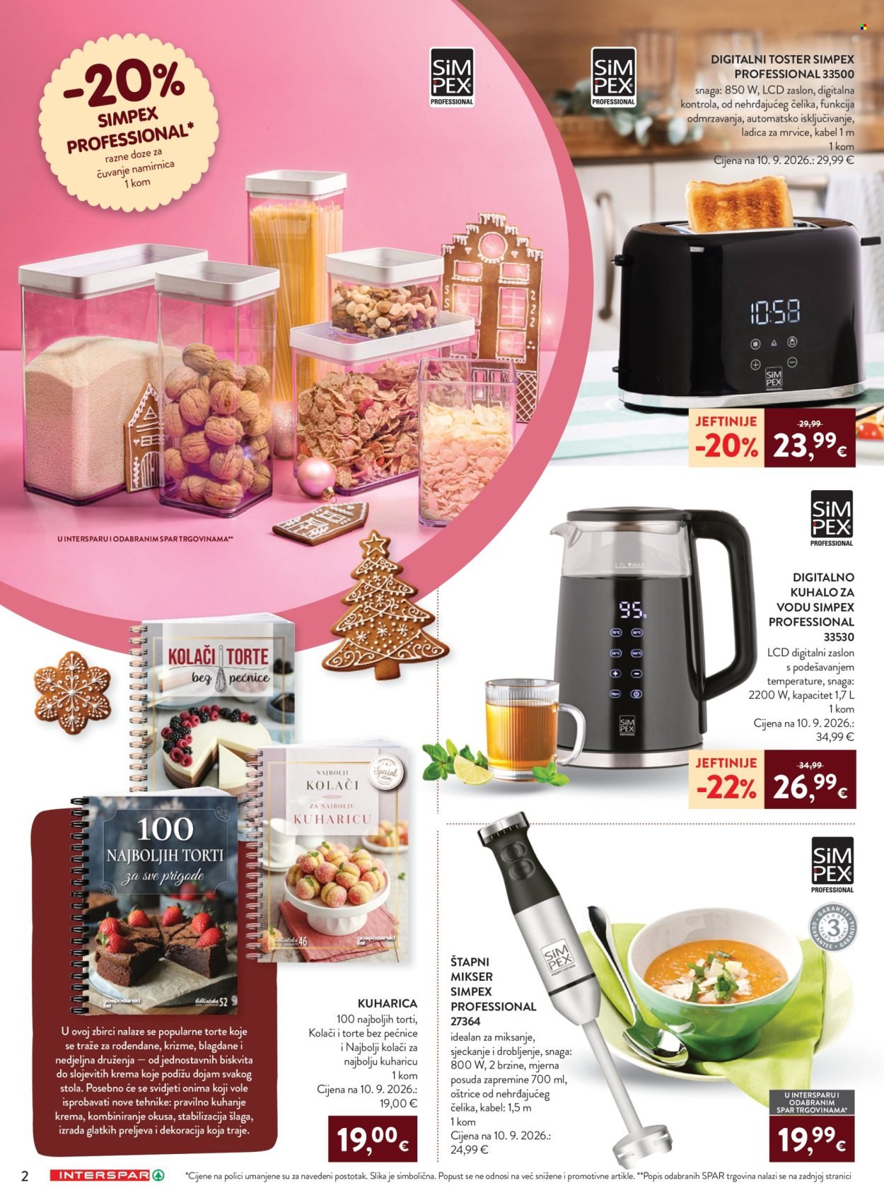 INTERSPAR katalog - Vrijeme je za kolace