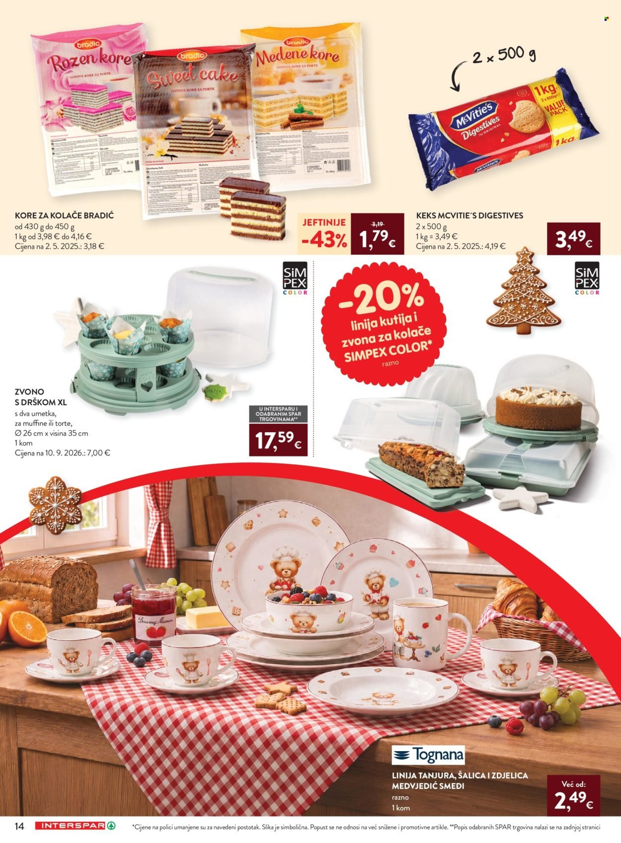 INTERSPAR katalog - Vrijeme je za kolace