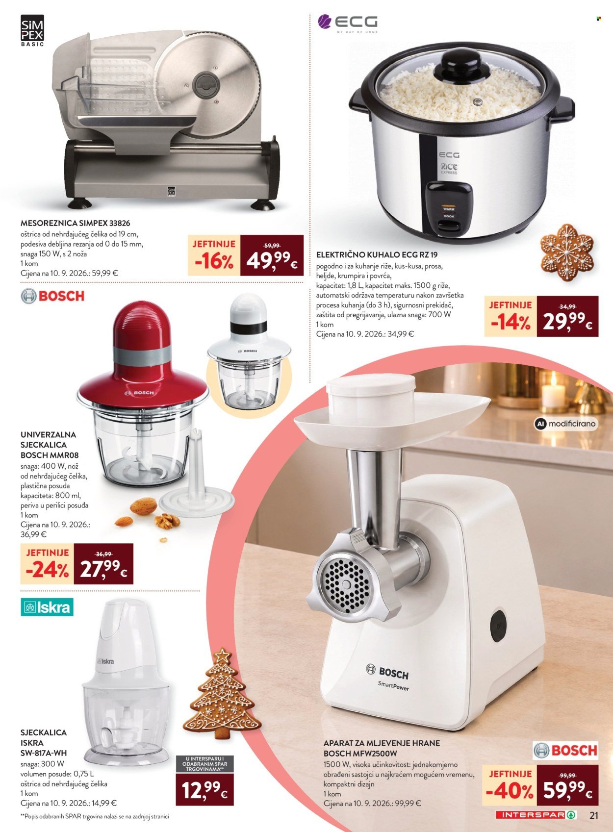 INTERSPAR katalog - Vrijeme je za kolace