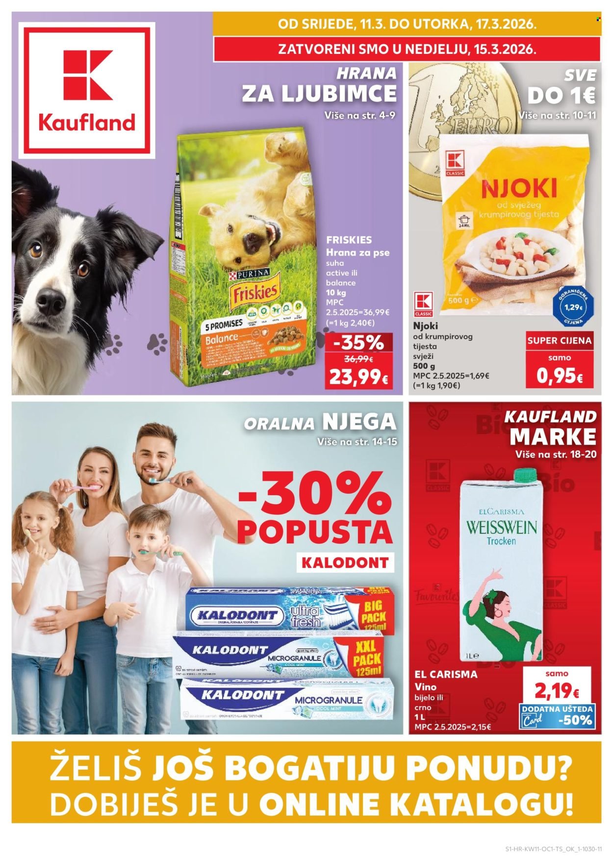 KAUFLAND katalog - Od srijede 11.03.2026.
