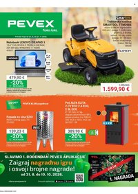 PEVEX katalog - Od četvrtka 27.08.2026.