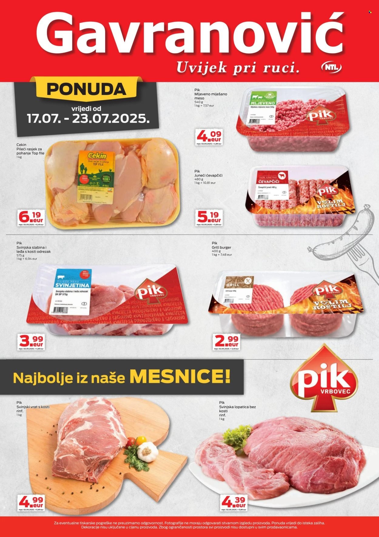 GAVRANOVIĆ katalog - Od četvrtka 17.07.2025.