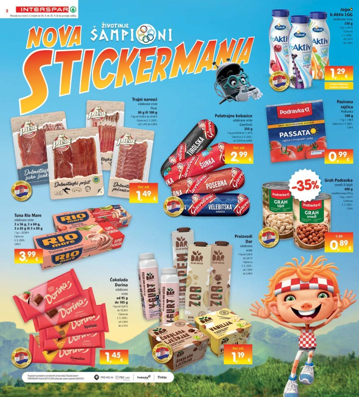 INTERSPAR katalog - Od srijede 24.09.2025.