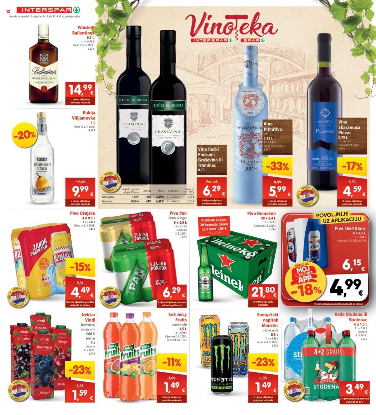 INTERSPAR katalog - Od srijede 24.09.2025.
