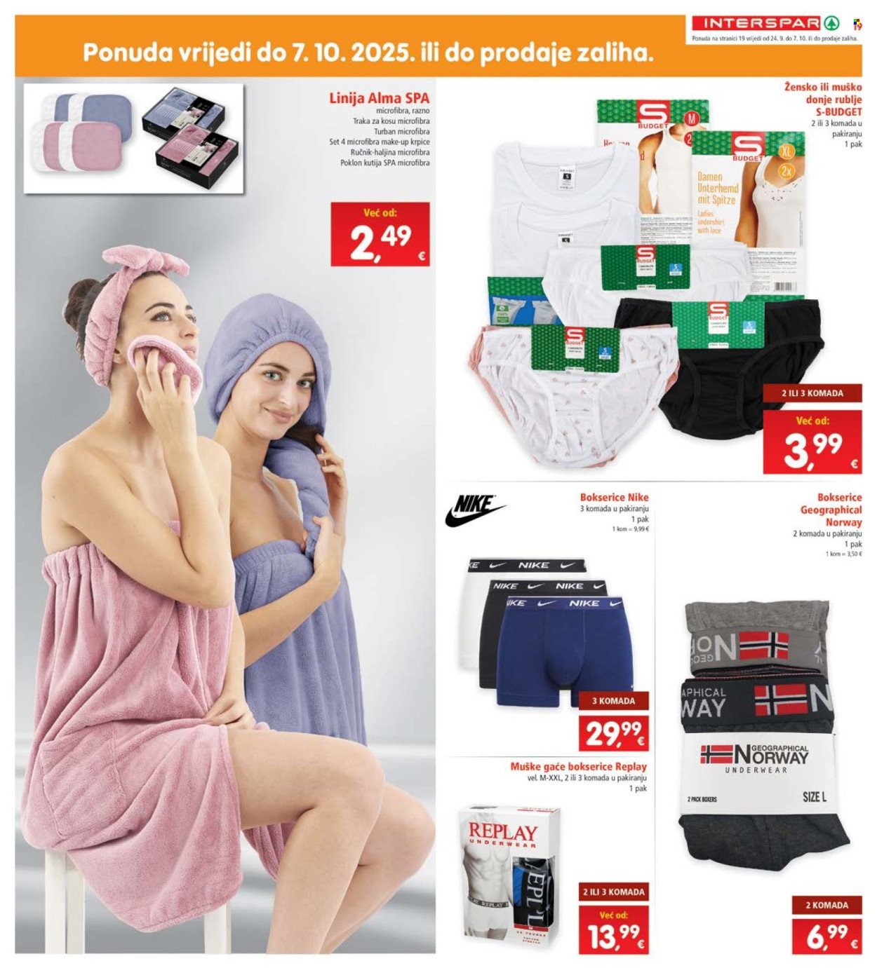 INTERSPAR katalog - Od srijede 24.09.2025.
