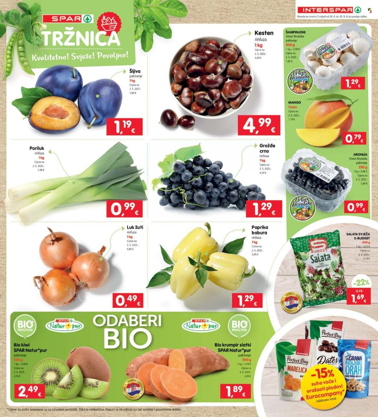 INTERSPAR katalog - Od srijede 24.09.2025.