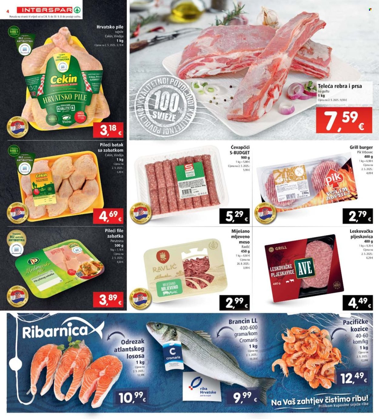 INTERSPAR katalog - Od srijede 24.09.2025.