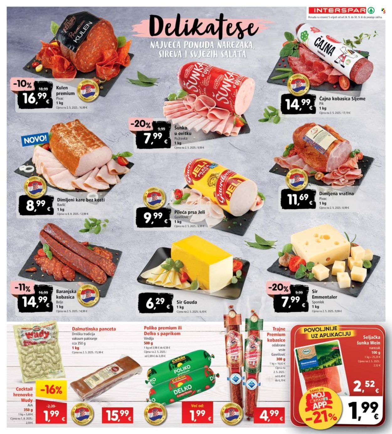 INTERSPAR katalog - Od srijede 24.09.2025.