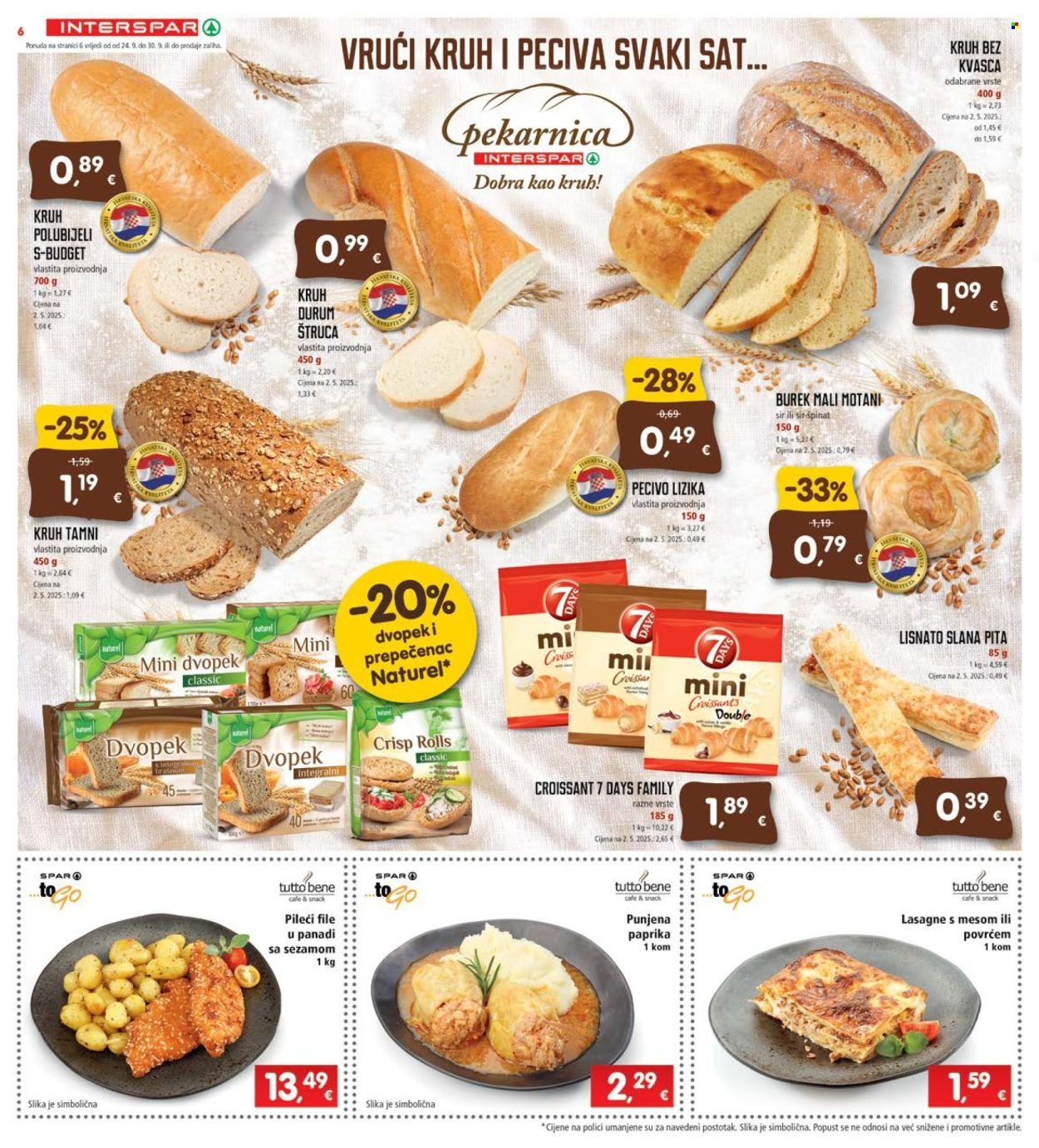INTERSPAR katalog - Od srijede 24.09.2025.