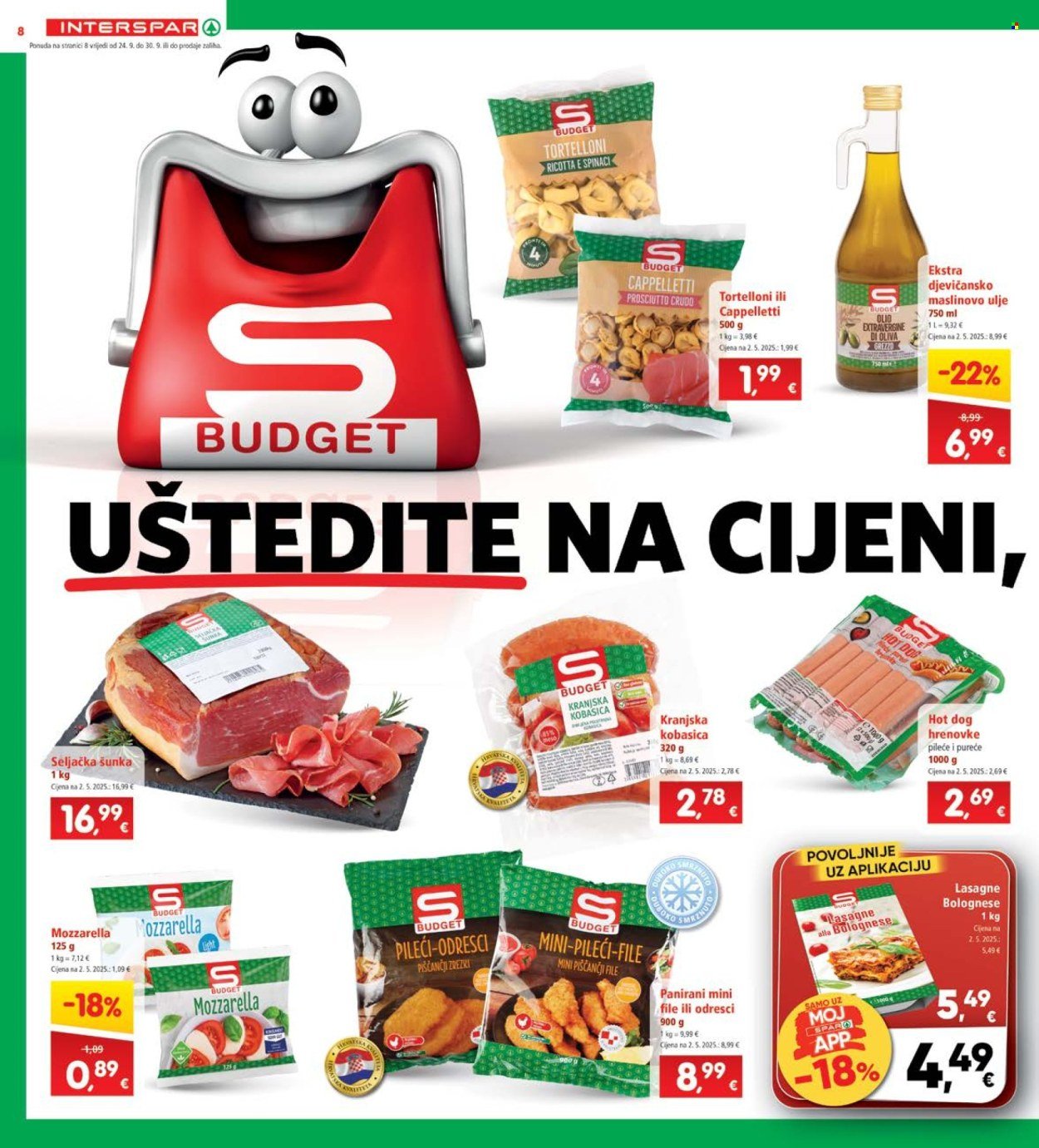 INTERSPAR katalog - Od srijede 24.09.2025.