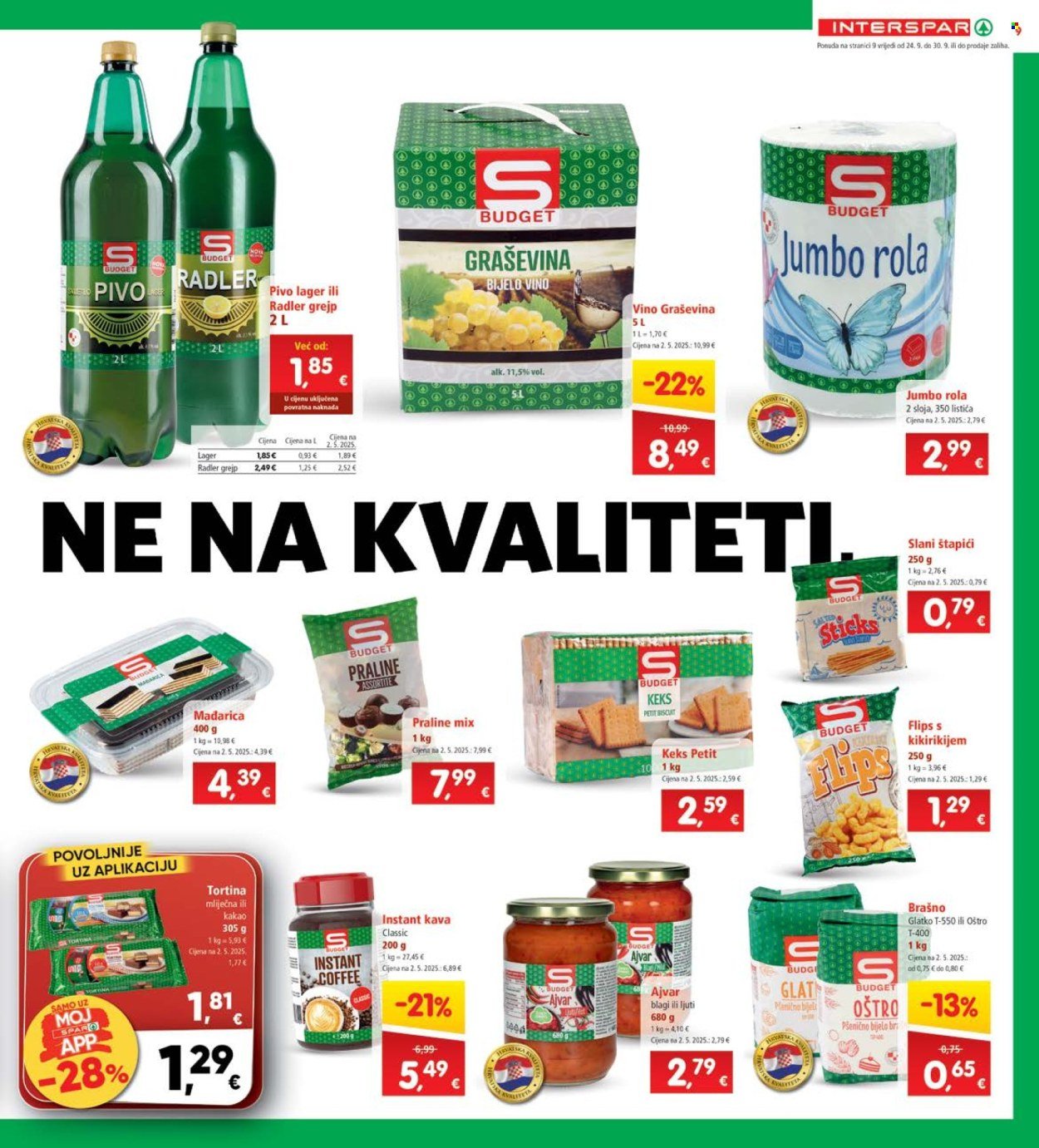 INTERSPAR katalog - Od srijede 24.09.2025.