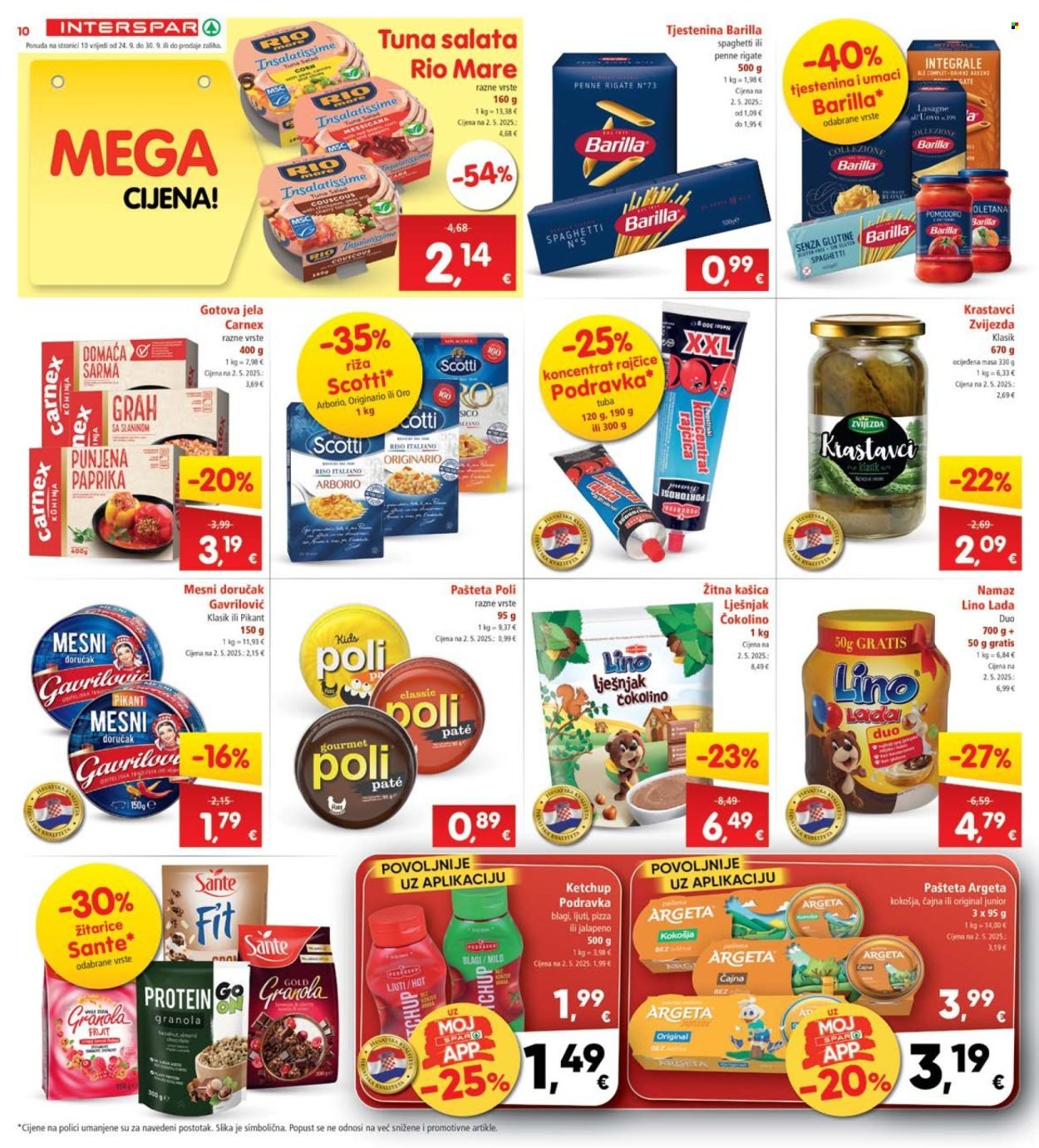 INTERSPAR katalog - Od srijede 24.09.2025.