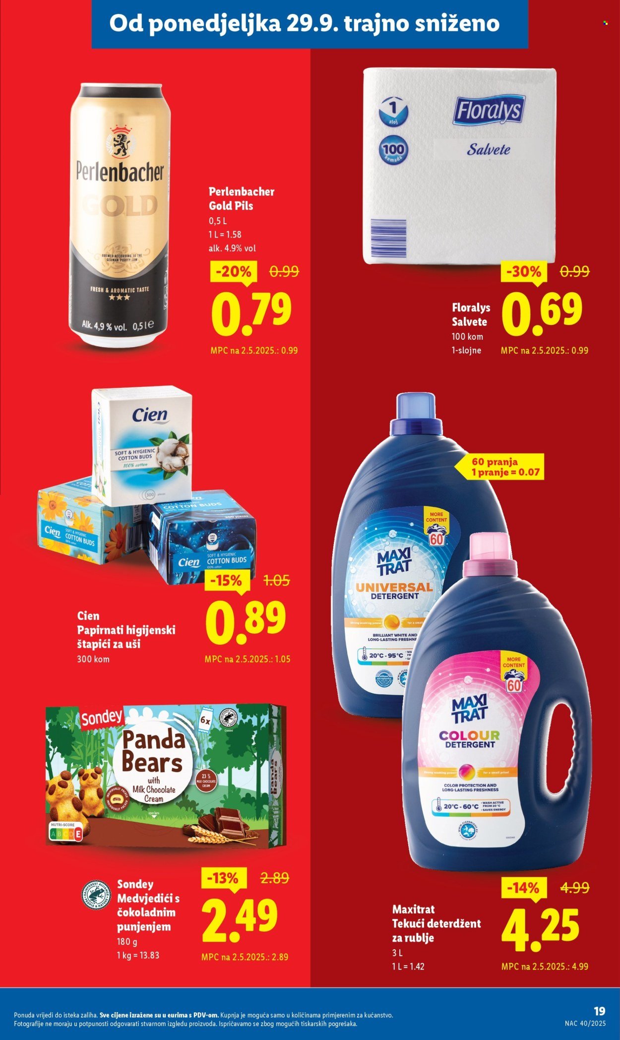 LIDL katalog - Nastavljamo trajno snižavati cijene