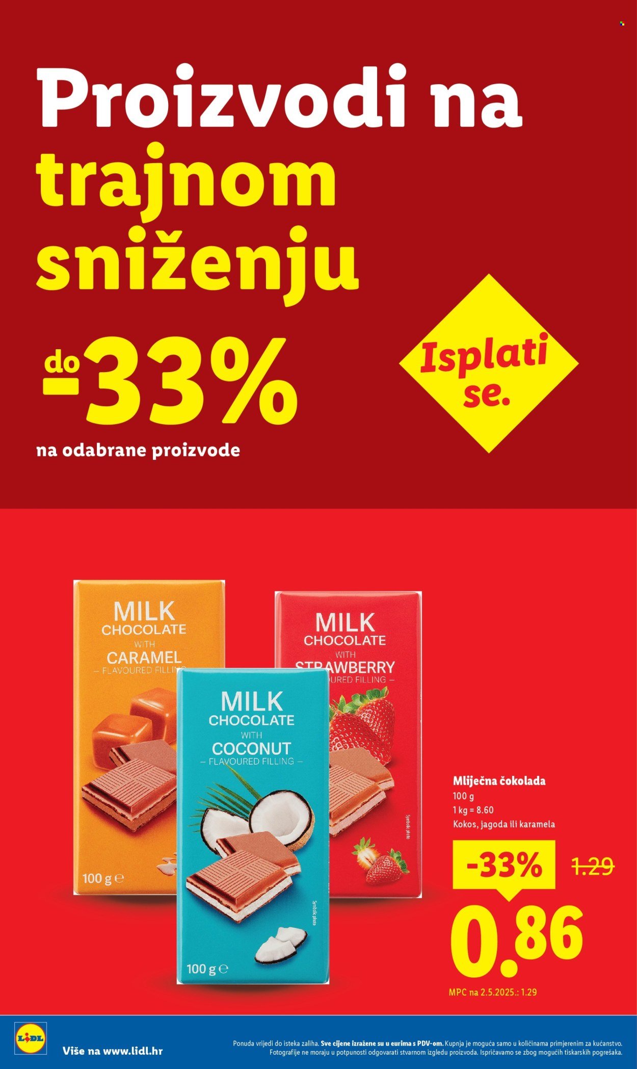 LIDL katalog - Nastavljamo trajno snižavati cijene